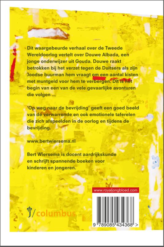 Productafbeelding: achterkant van Op weg naar de bevrijding