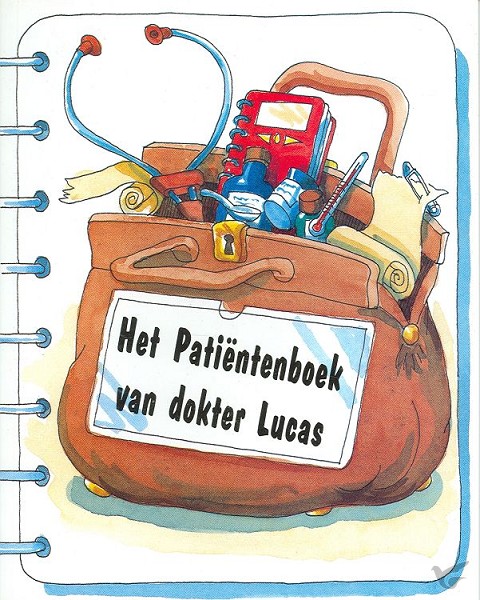 Productafbeelding: voorkant van Patientenboek van dokter lucas