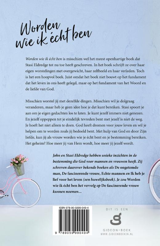 Productafbeelding: achterkant van Worden wie ik écht ben