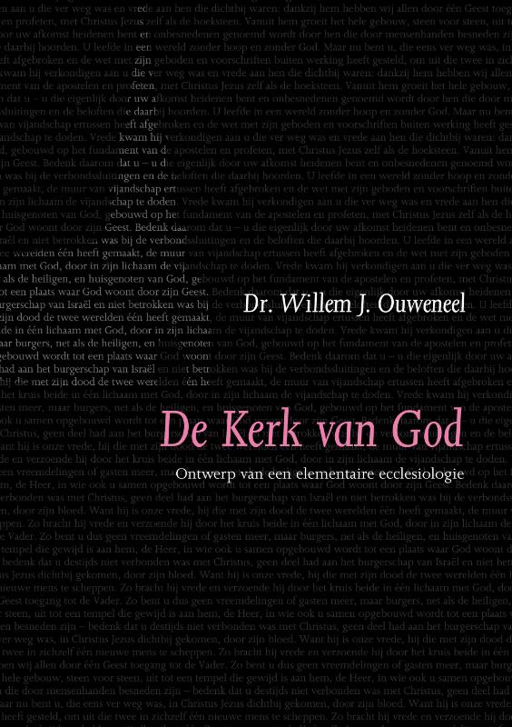 Productafbeelding: voorkant van De kerk van God Ontwerp van elementaire ecclesiologie