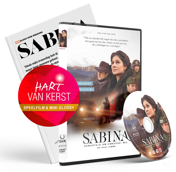 Productafbeelding: voorkant van Sabina (Hart van Kerst - DVD+mini-Glossy)