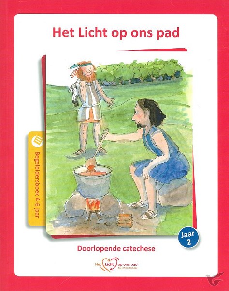 Productafbeelding: voorkant van Licht op ons pad begeleidersboek 4-6 jaa