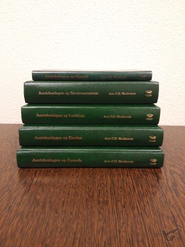 Productafbeelding: voorkant van Aantekeningen op de pentateuch 5 dln