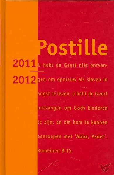 Productafbeelding: voorkant van Postille 63 (2011-2012)