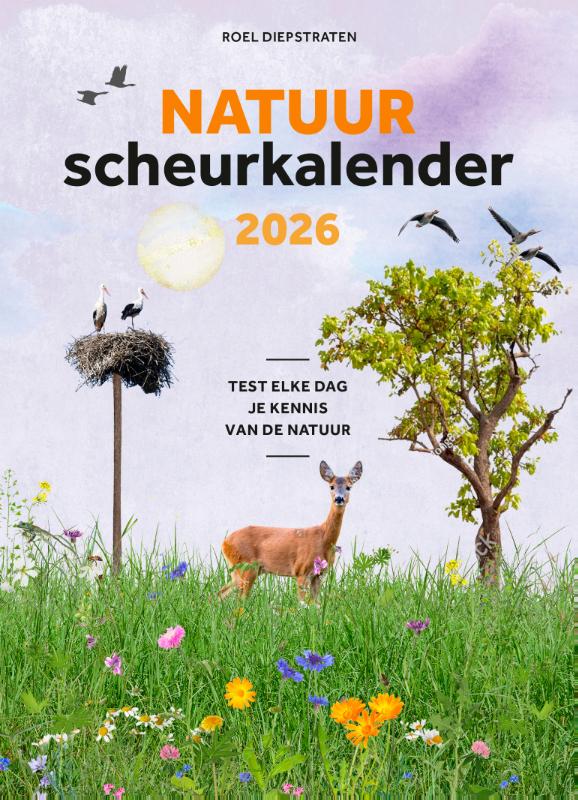 Productafbeelding: voorkant van Natuurscheurkalender 2026