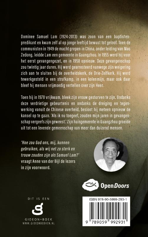 Productafbeelding: achterkant van Zijn hart bleef zacht