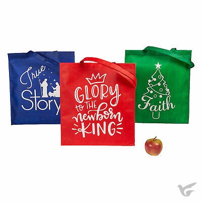 Productafbeelding: voorkant van Christmas Large tote Bags