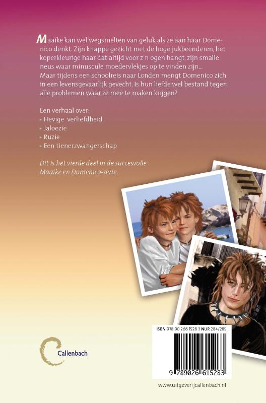 Productafbeelding: achterkant van Maaike en Domenico deel 4 Zo dichtbij en toch zo ver