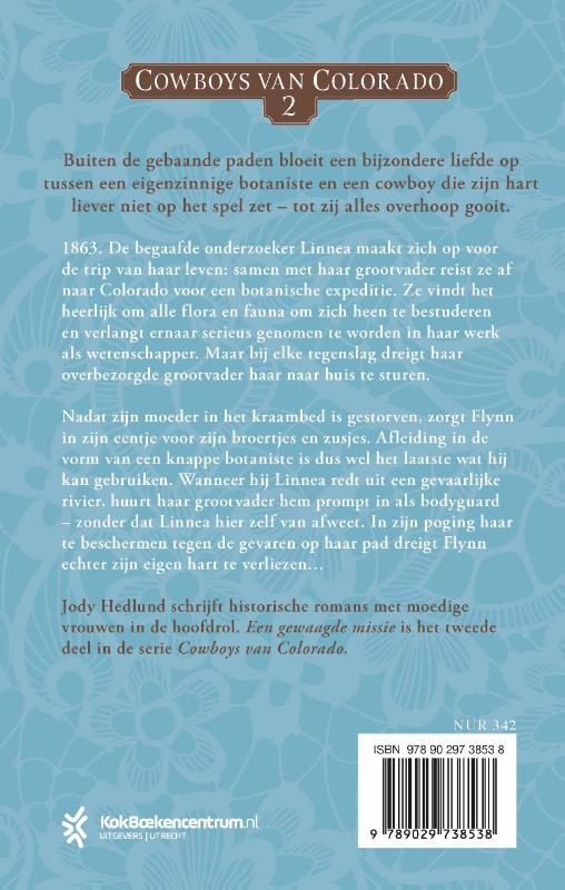 Productafbeelding: achterkant van Een gewaagde missie
