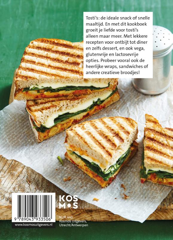 Productafbeelding: achterkant van Tosti's en meer