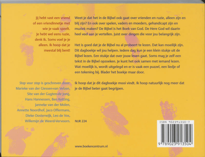 Productafbeelding: achterkant van Stap voor stap