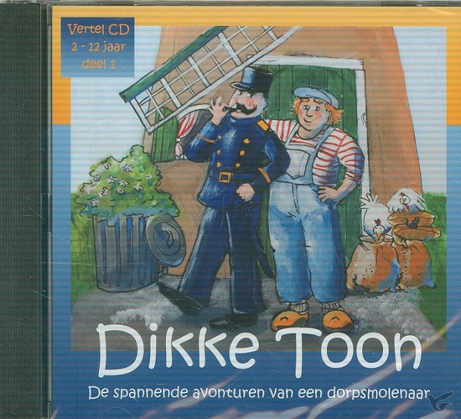 Productafbeelding: voorkant van Dikke toon 1 LUISTERBOEK