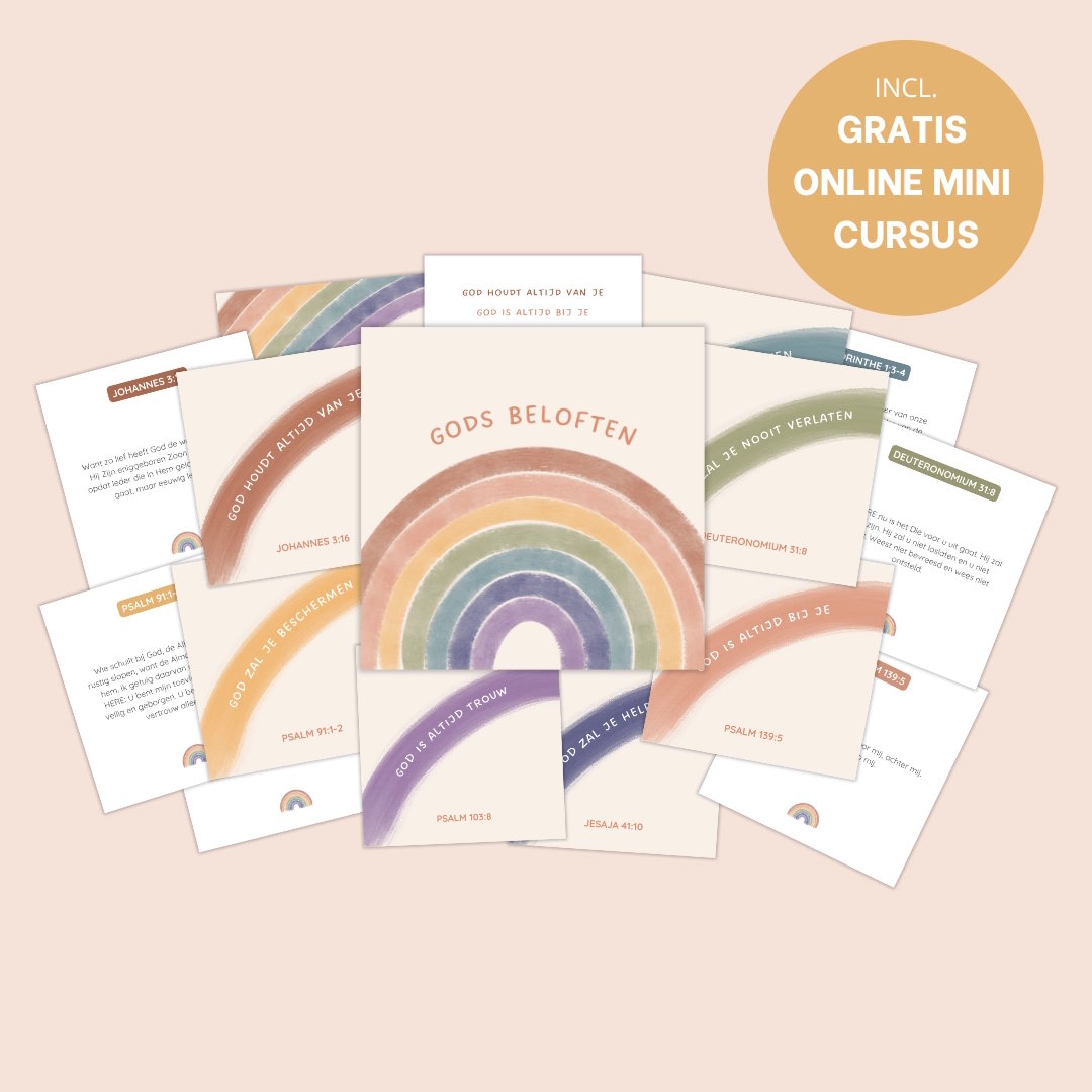 Productafbeelding: voorkant van Gods beloften kaartenset