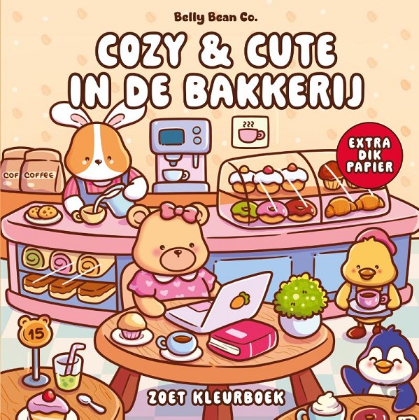 Productafbeelding: voorkant van Cozy & cute in de bakkerij