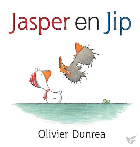 Productafbeelding: voorkant van Jasper en jip kartonboek