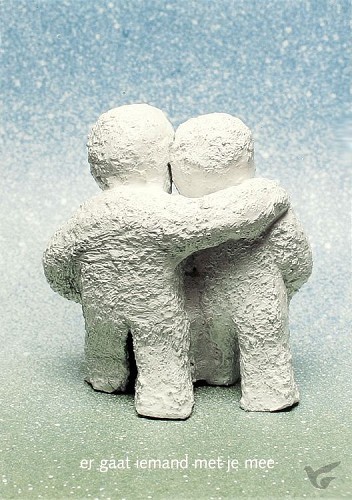 Productafbeelding: voorkant van Ansichtkaart mt vriendschap  s20