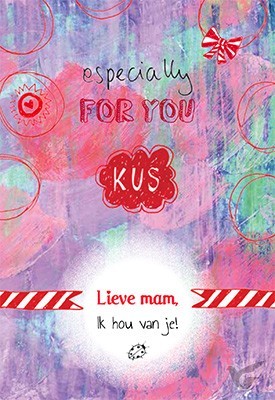 Productafbeelding: voorkant van Wenskaart geniet van deze bijzondere dag