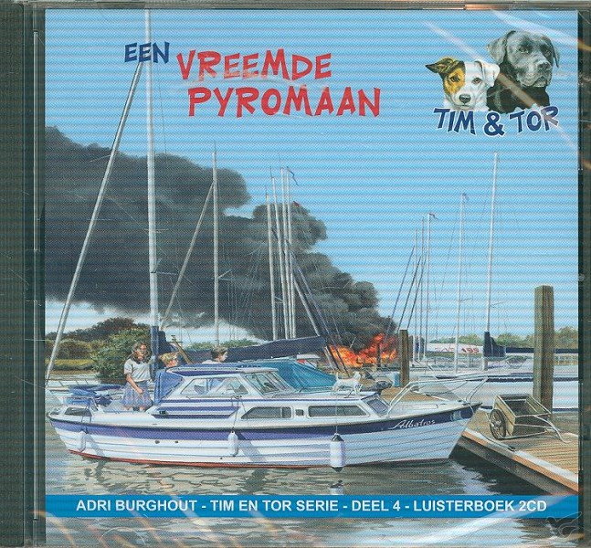 Productafbeelding: voorkant van Vreemde pyromaan  LUISTERBOEK