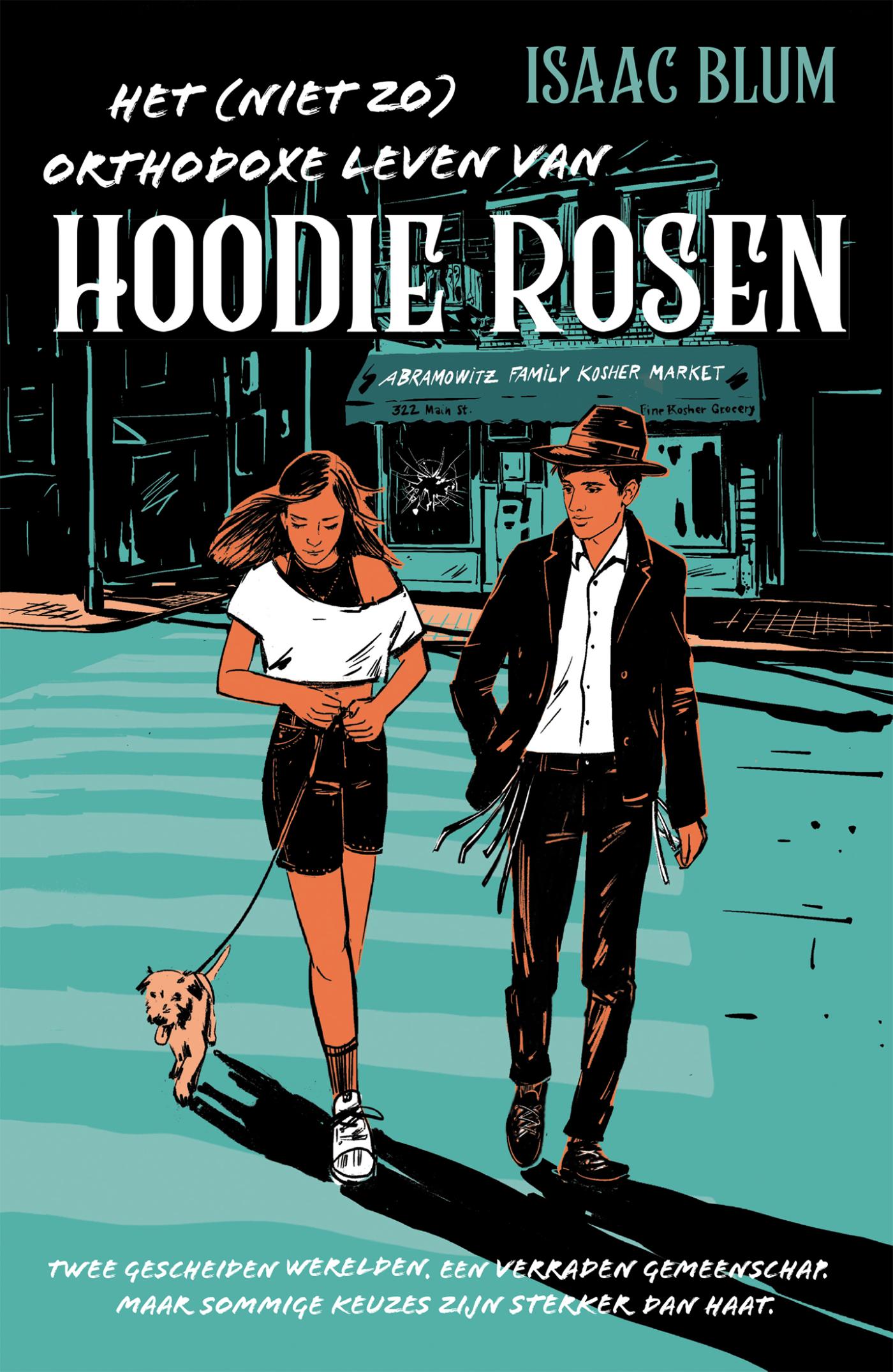 Productafbeelding: voorkant van Het (niet zo) orthodoxe leven van Hoodie Rosen