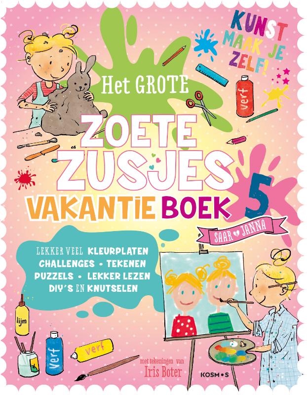 Productafbeelding: voorkant van Het grote Zoete Zusjes vakantieboek 5