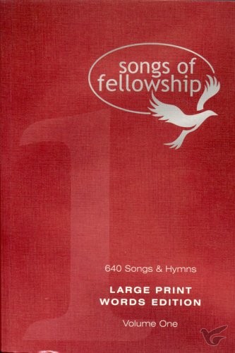 Productafbeelding: voorkant van Songs of fellowship 1 words large p