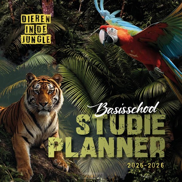 Productafbeelding: voorkant van Basisschool studieplanner 2025/26