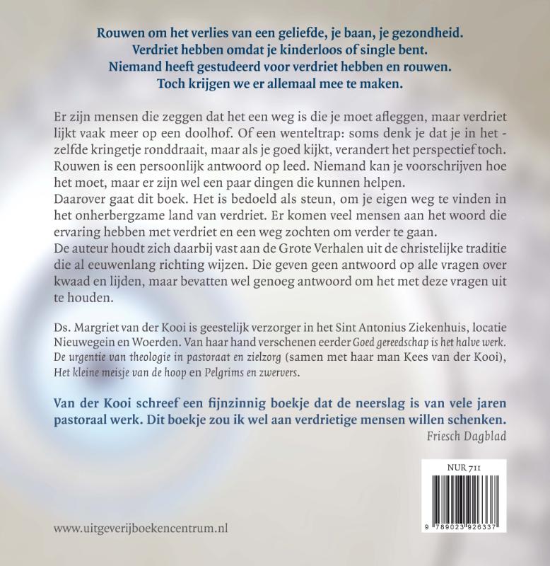 Productafbeelding: achterkant van Verdriet is een werkwoord