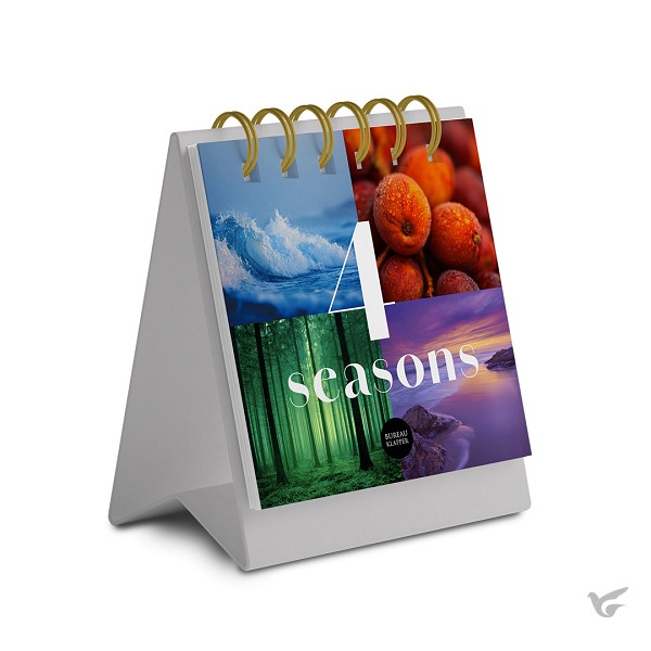 Productafbeelding: voorkant van Bureauklapper 4 seasons