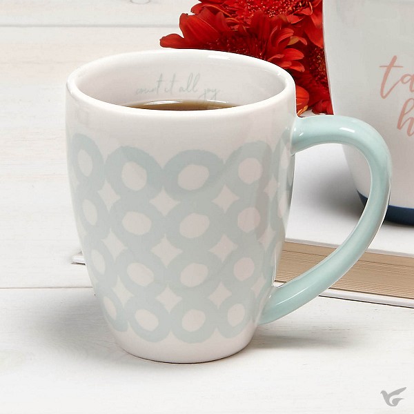 Productafbeelding: voorkant van Count it all joy coffee mug