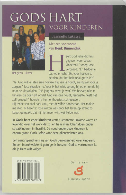 Productafbeelding: achterkant van Gods hart voor kinderen