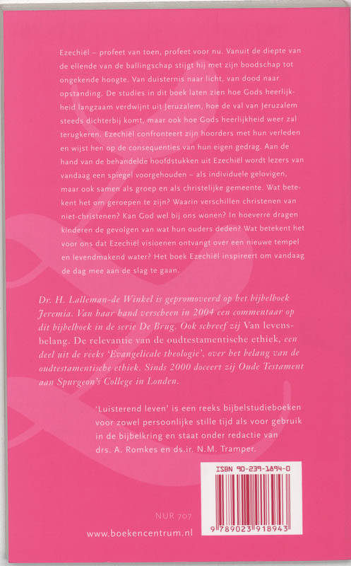 Productafbeelding: achterkant van Ezechiel
