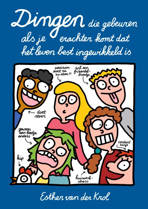Productafbeelding: voorkant van Dingen die gebeuren als je erachter komt dat het leven best ingewikkeld is