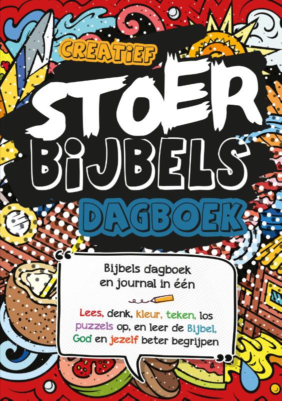 Productafbeelding: voorkant van Creatief stoer Bijbels dagboek
