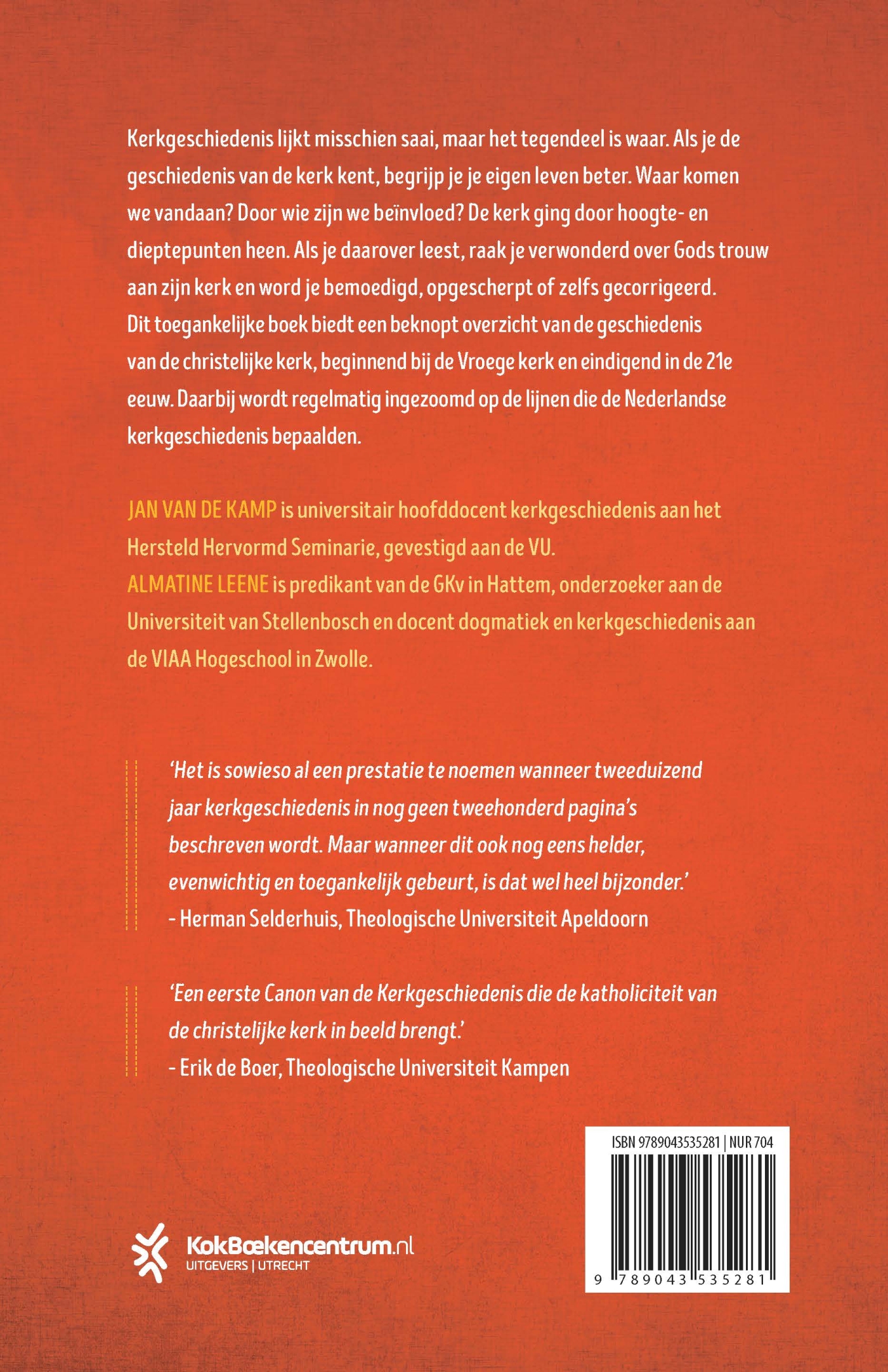Productafbeelding: achterkant van Kerkgeschiedenis voor iedereen