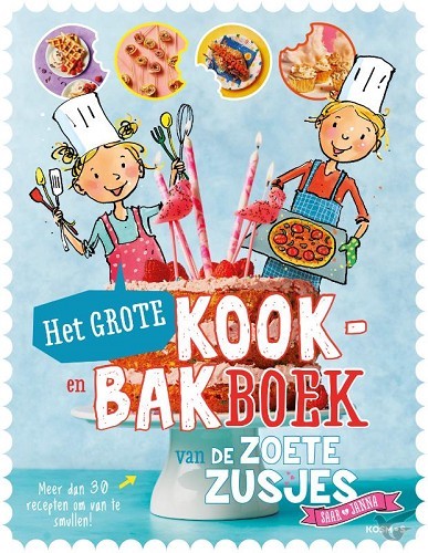 Productafbeelding: voorkant van Het grote kook- en bakboek van de zoete