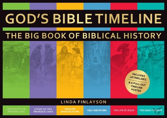 Productafbeelding: voorkant van God''s Bible timeline