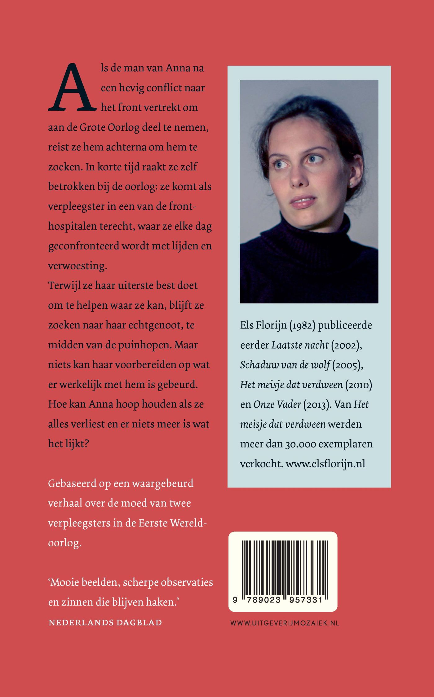 Productafbeelding: achterkant van Rode papaver