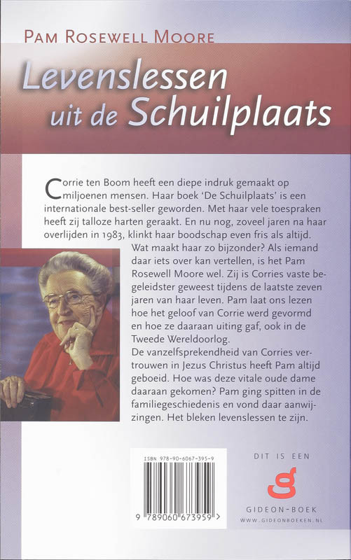 Productafbeelding: achterkant van Levenslessen uit de Schuilplaats