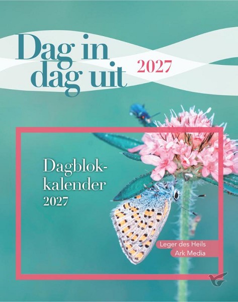 Productafbeelding: voorkant van Dag in dag uit / Dagblokkalender / 2027