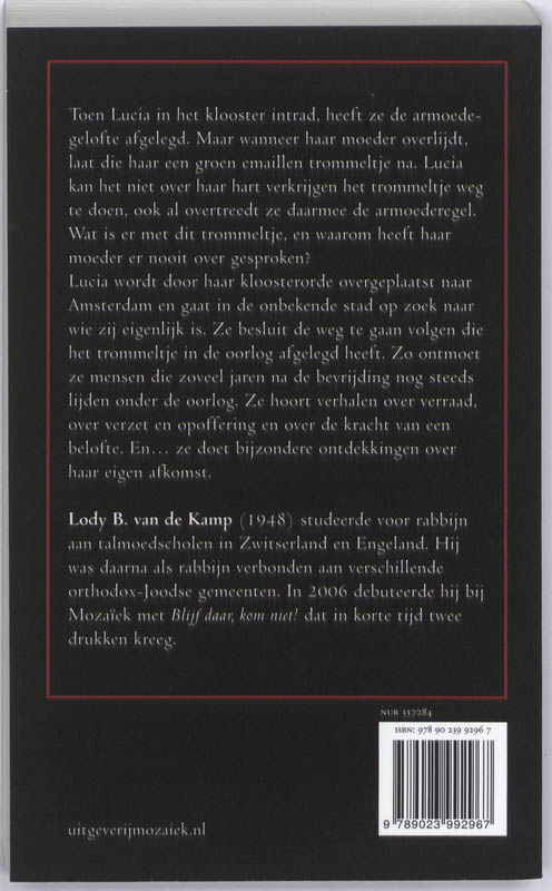 Productafbeelding: achterkant van Oorlogstranen