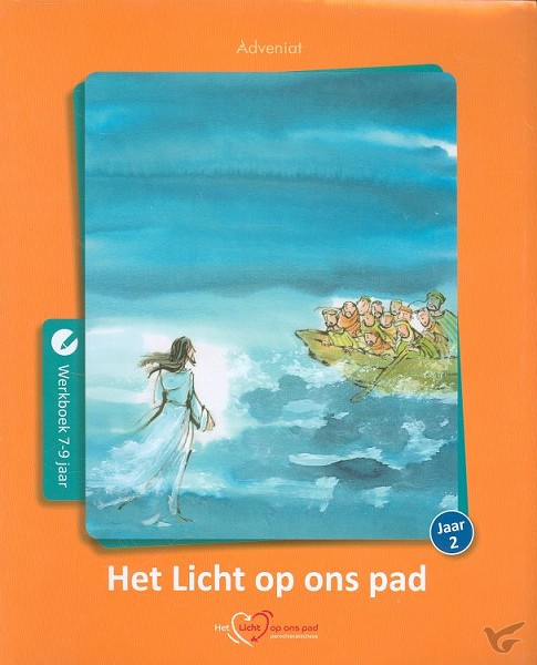 Productafbeelding: voorkant van Licht op ons pad werkboek 7-9 jaar