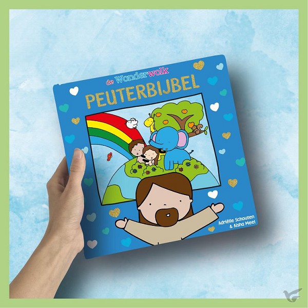 Productafbeelding: voorkant van Wonderwolk peuterbijbel