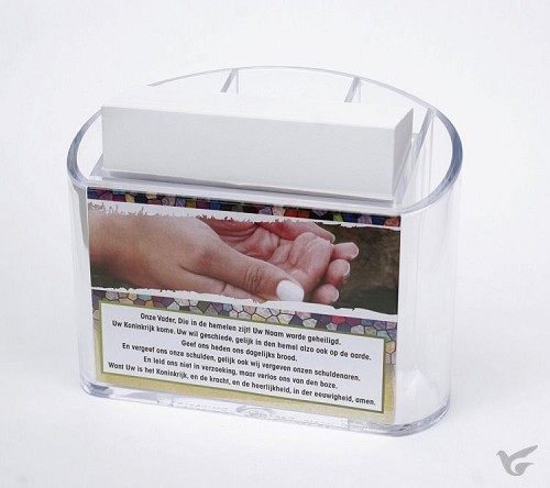 Productafbeelding: voorkant van Memohouder onze Vader