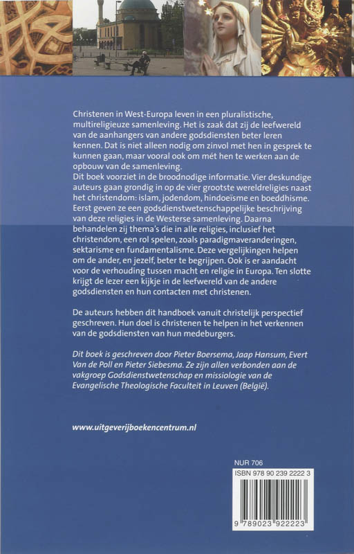 Productafbeelding: achterkant van Christenen verkennen andere godsdiensten in West-Europa