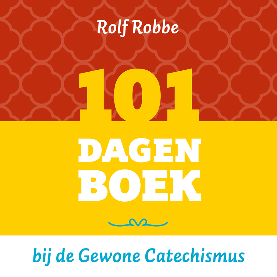 Productafbeelding: voorkant van 101 dagenboek bij de Gewone Catechismus