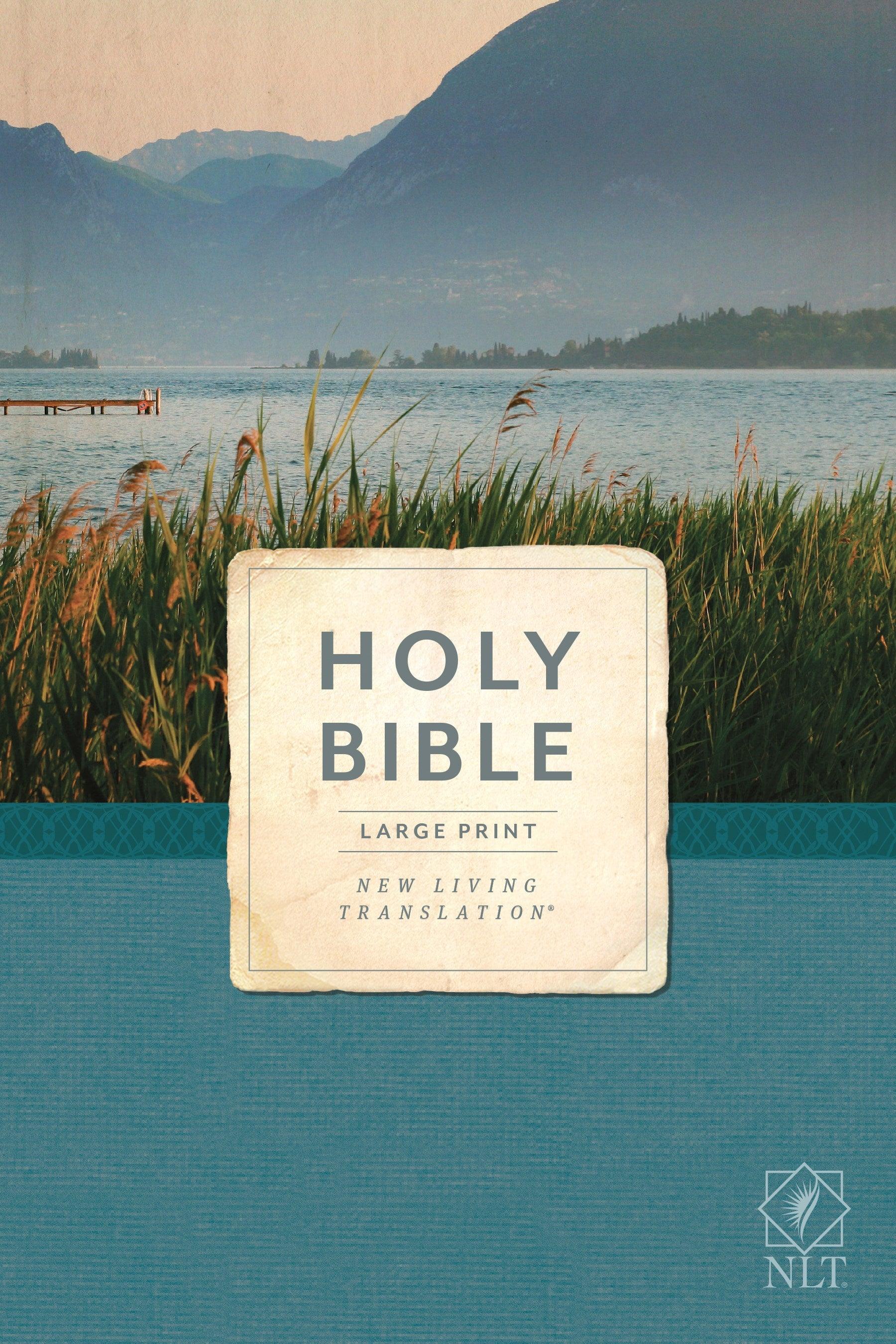 Productafbeelding: voorkant van NLT Outreach Bible/Large Print-Softcover