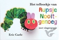 Productafbeelding: voorkant van Telboekje rupsje nooitgenoeg + vingerpop
