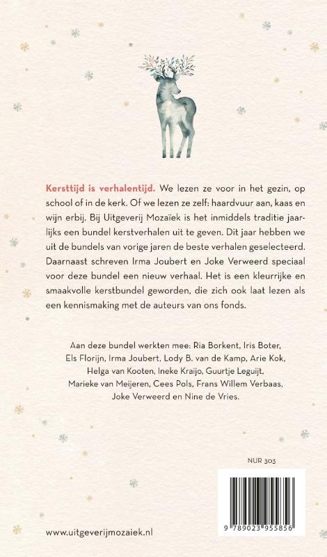 Productafbeelding: achterkant van De beste kerstverhalen van Mozaïek