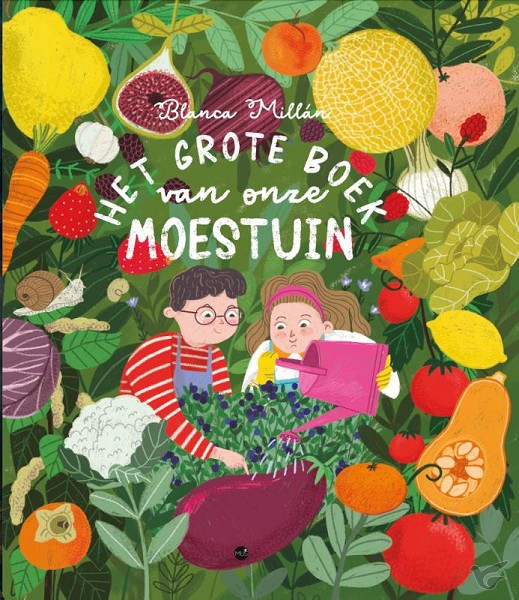 Productafbeelding: voorkant van Grote boek van onze moestuin