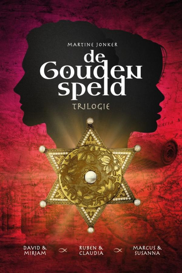 Productafbeelding: voorkant van De gouden speld trilogie